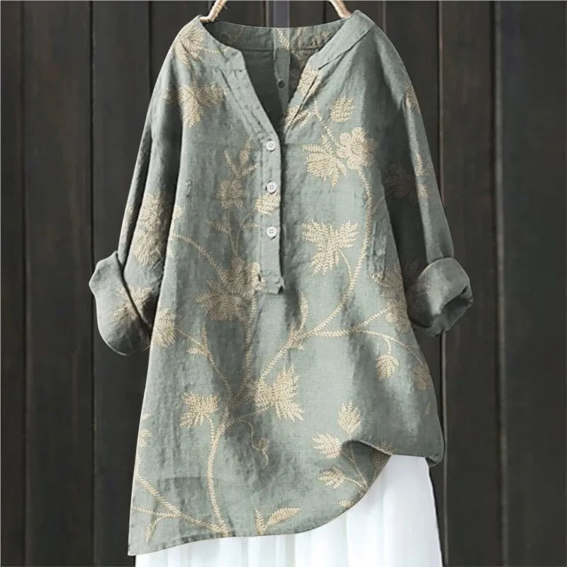 ISALINE I LANGE BLUMENBLUSE