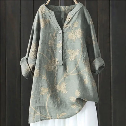 ISALINE I LANGE BLUMENBLUSE