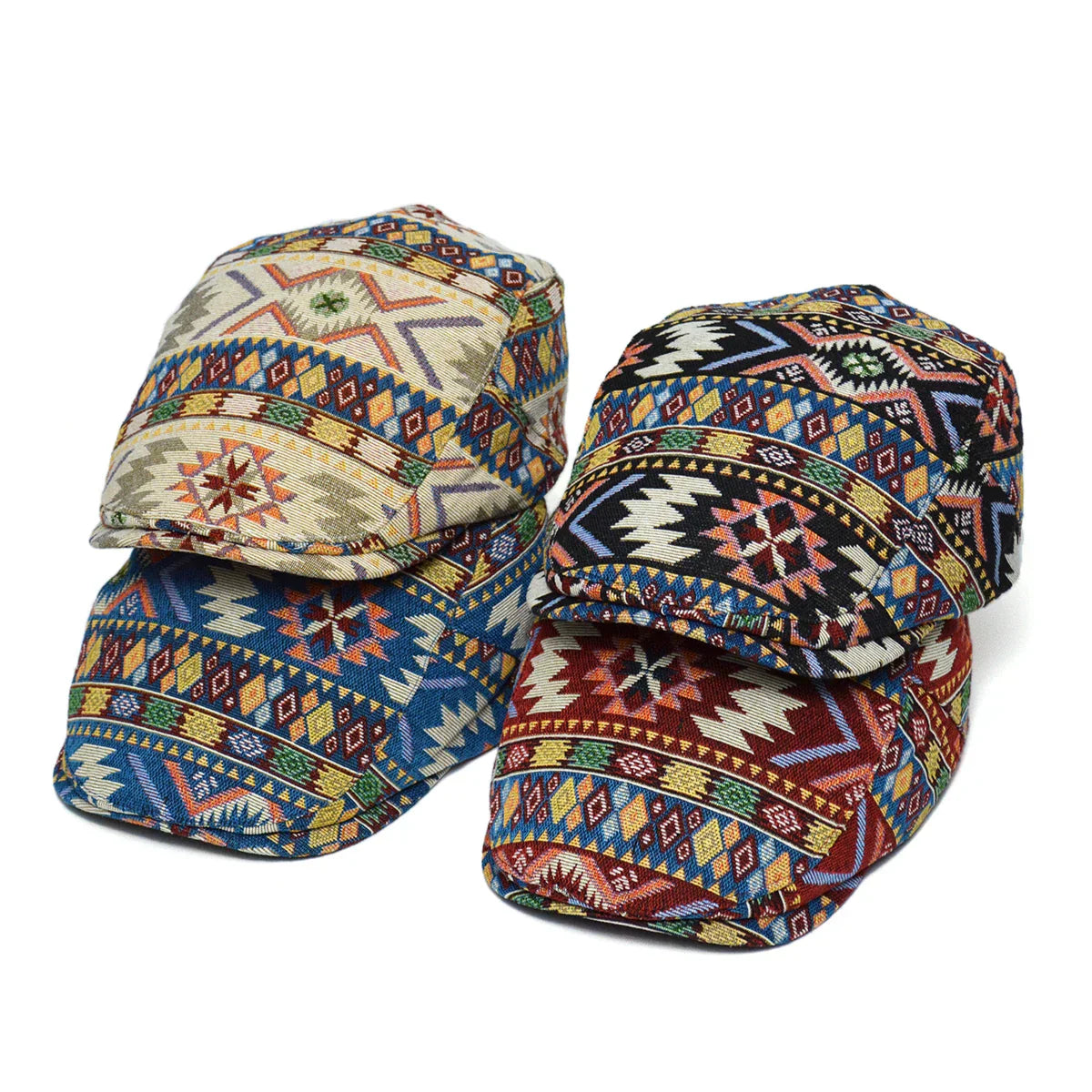 Markie | Bunte Vintage Mütze