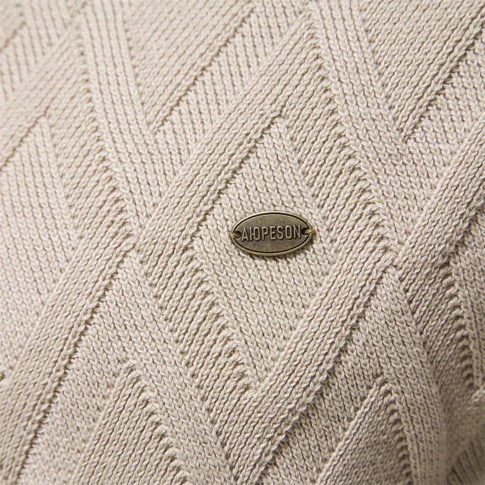 BOSSHARD | Herrenpullover mit Karomuster