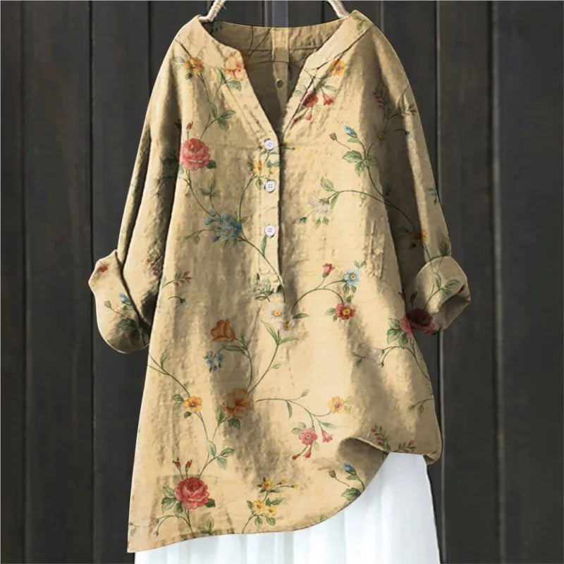 ISALINE I LANGE BLUMENBLUSE