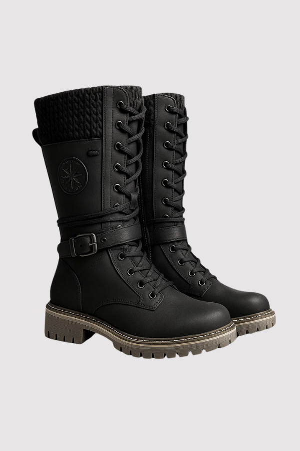 FrostLuxe - Wasserdichte Schnürstiefel
