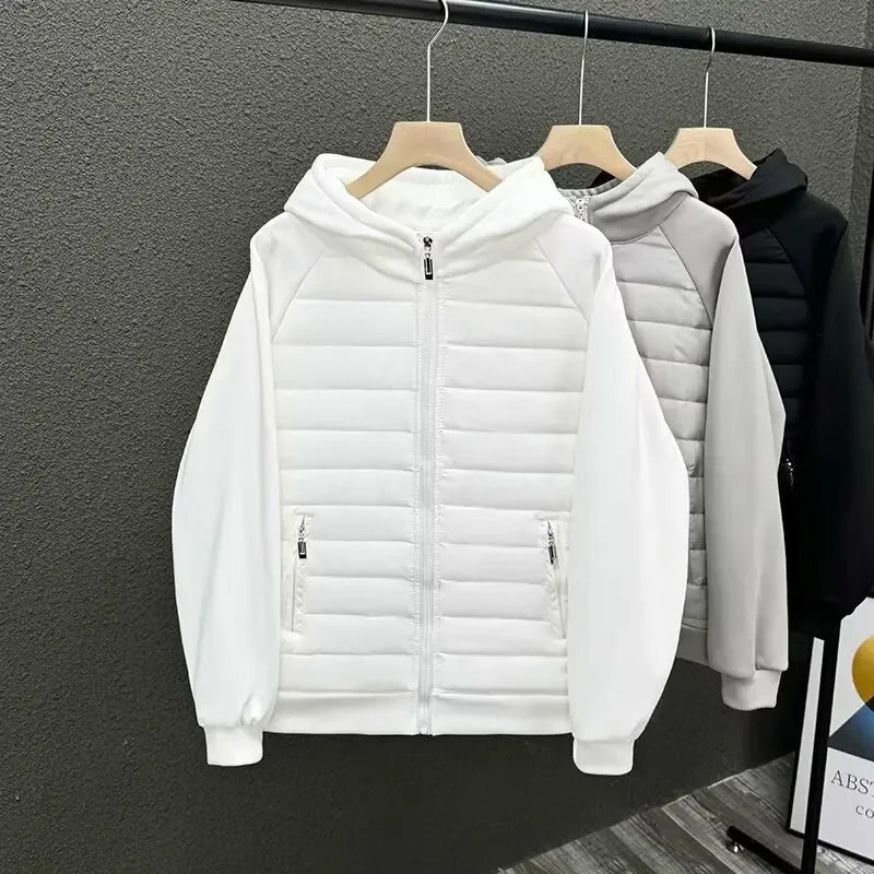 Elegante Baumwolljacke mit Polsterung