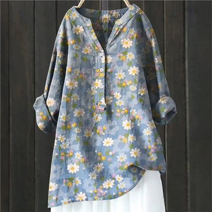 ISALINE I LANGE BLUMENBLUSE