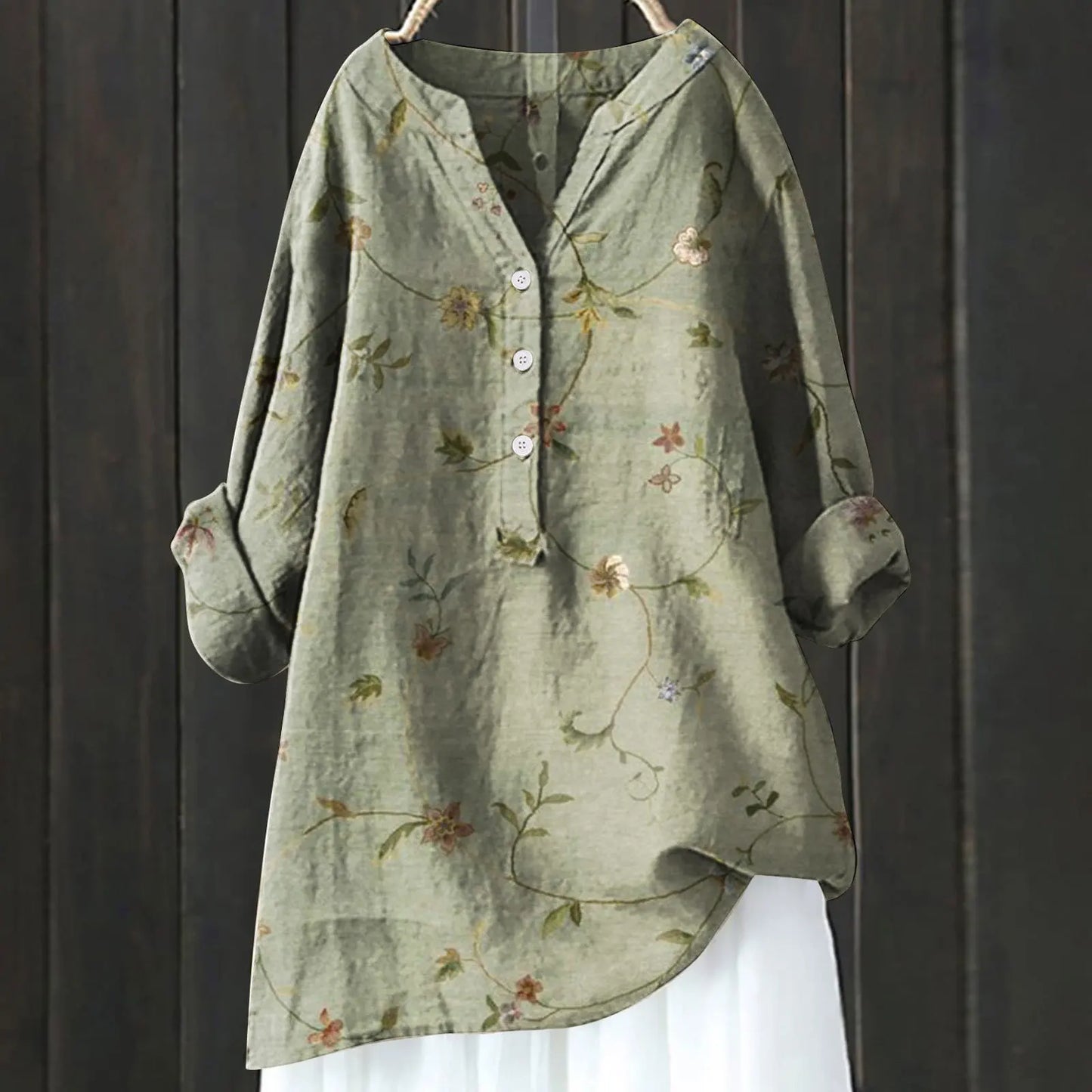 ISALINE I LANGE BLUMENBLUSE