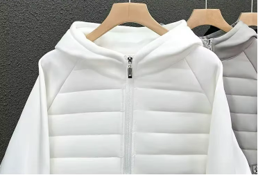 Elegante Baumwolljacke mit Polsterung