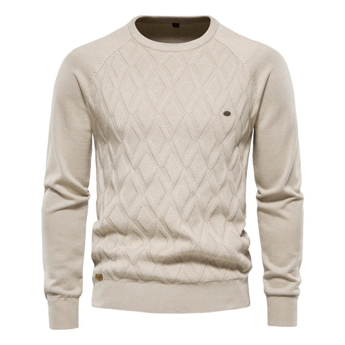 BOSSHARD | Herrenpullover mit Karomuster