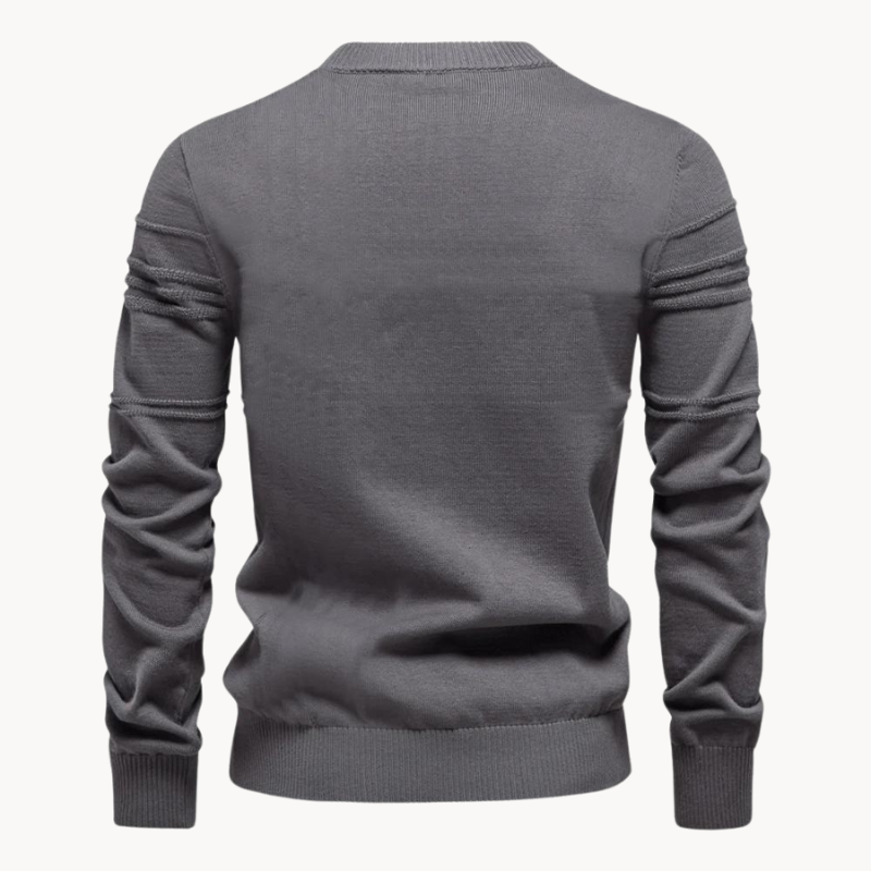 BOSSHARD | Stilvoller Herrenpullover mit Karodesign