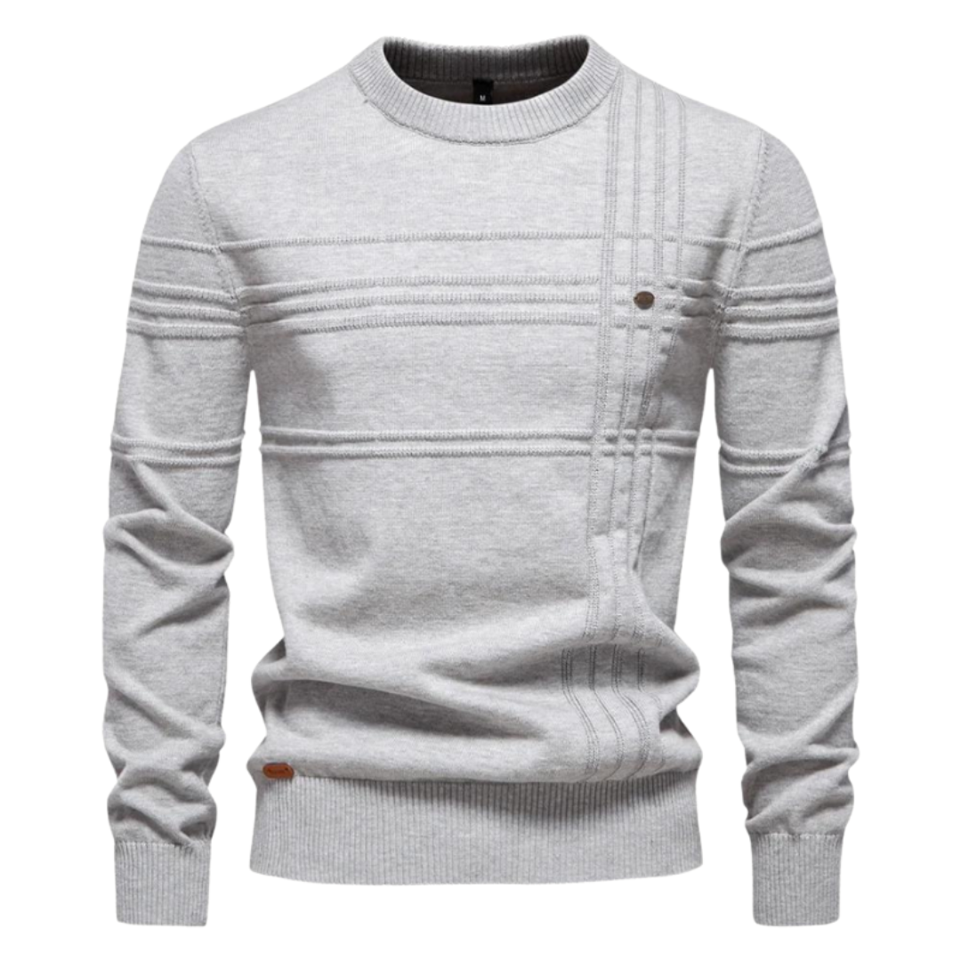 BOSSHARD | Stilvoller Herrenpullover mit Karodesign