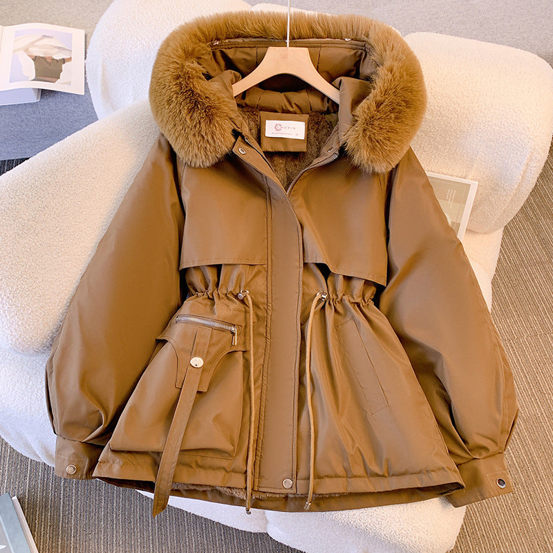ERIKA – Eleganter Wintermantel mit Fell