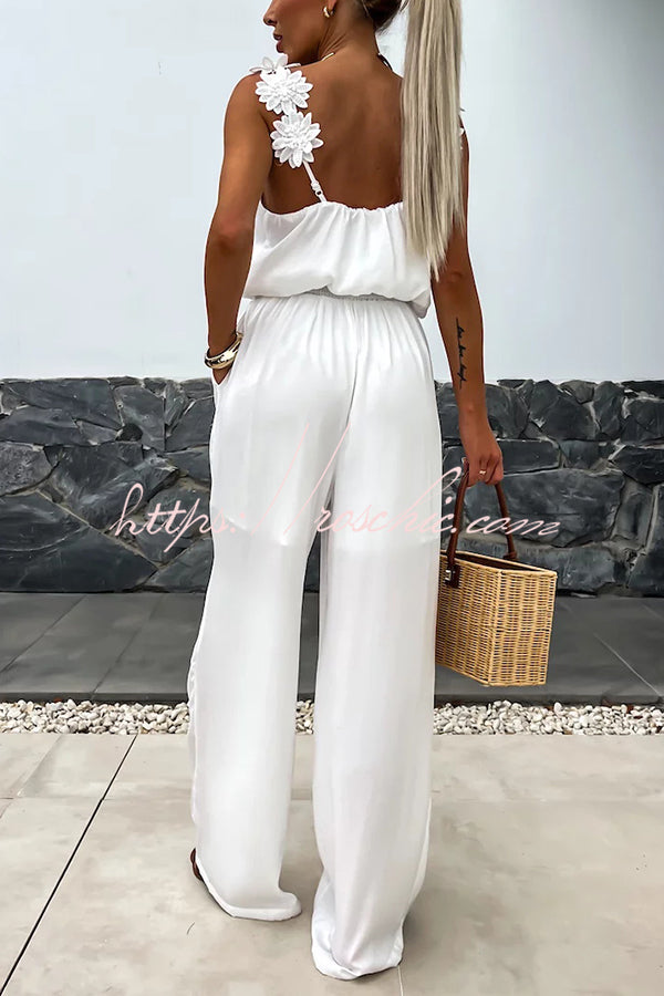Cosima | Lässiger Overall mit Stickerei