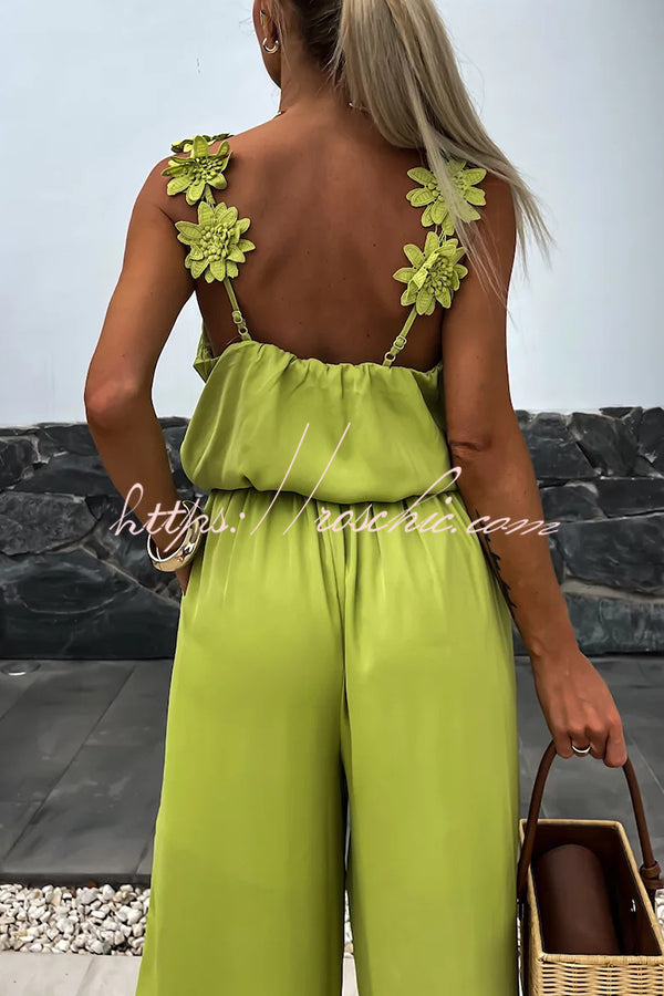 Cosima | Lässiger Overall mit Stickerei