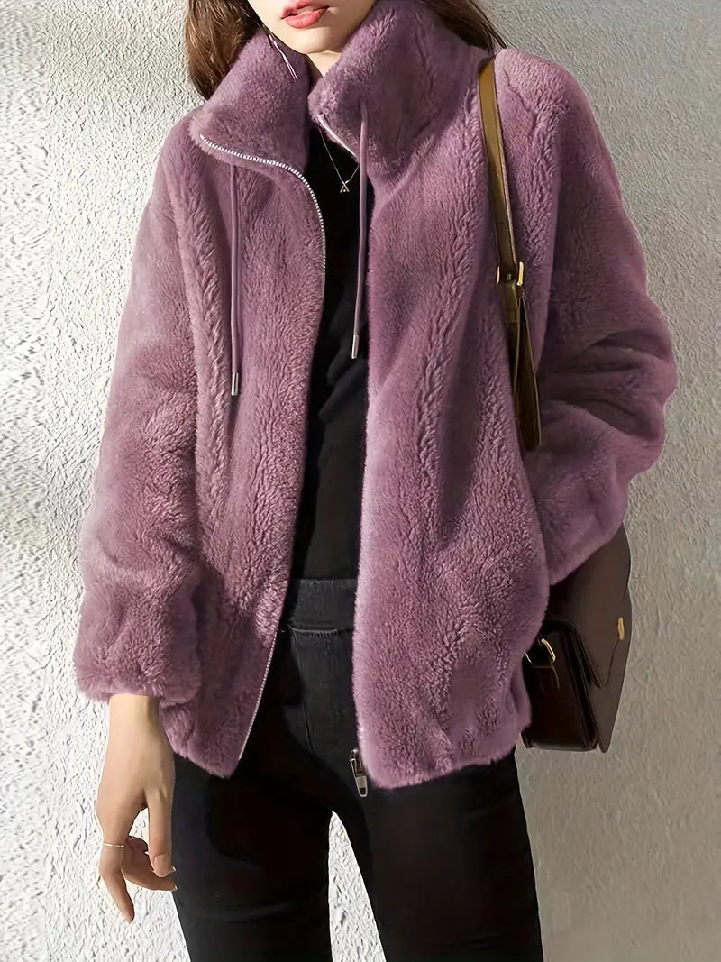 Maliza™ Stilvolle Fleece Jacke