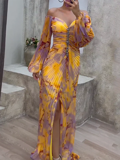 Stella™ - Elegantes, attraktives Kleid mit V-Ausschnitt