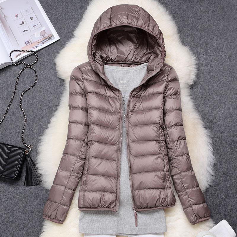 Nord | Premium-Jacke mit weißen Federn