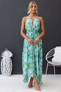Geblümtes Swing-Kleid
