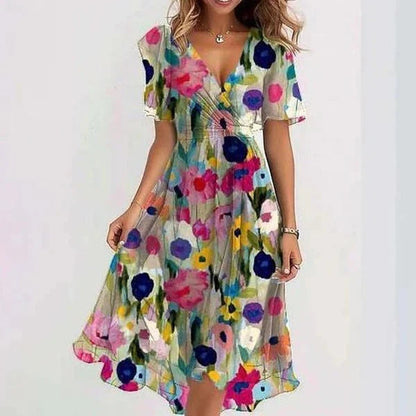 Arlina™ – Mühelos Elegantes Chiffon-Kleid
