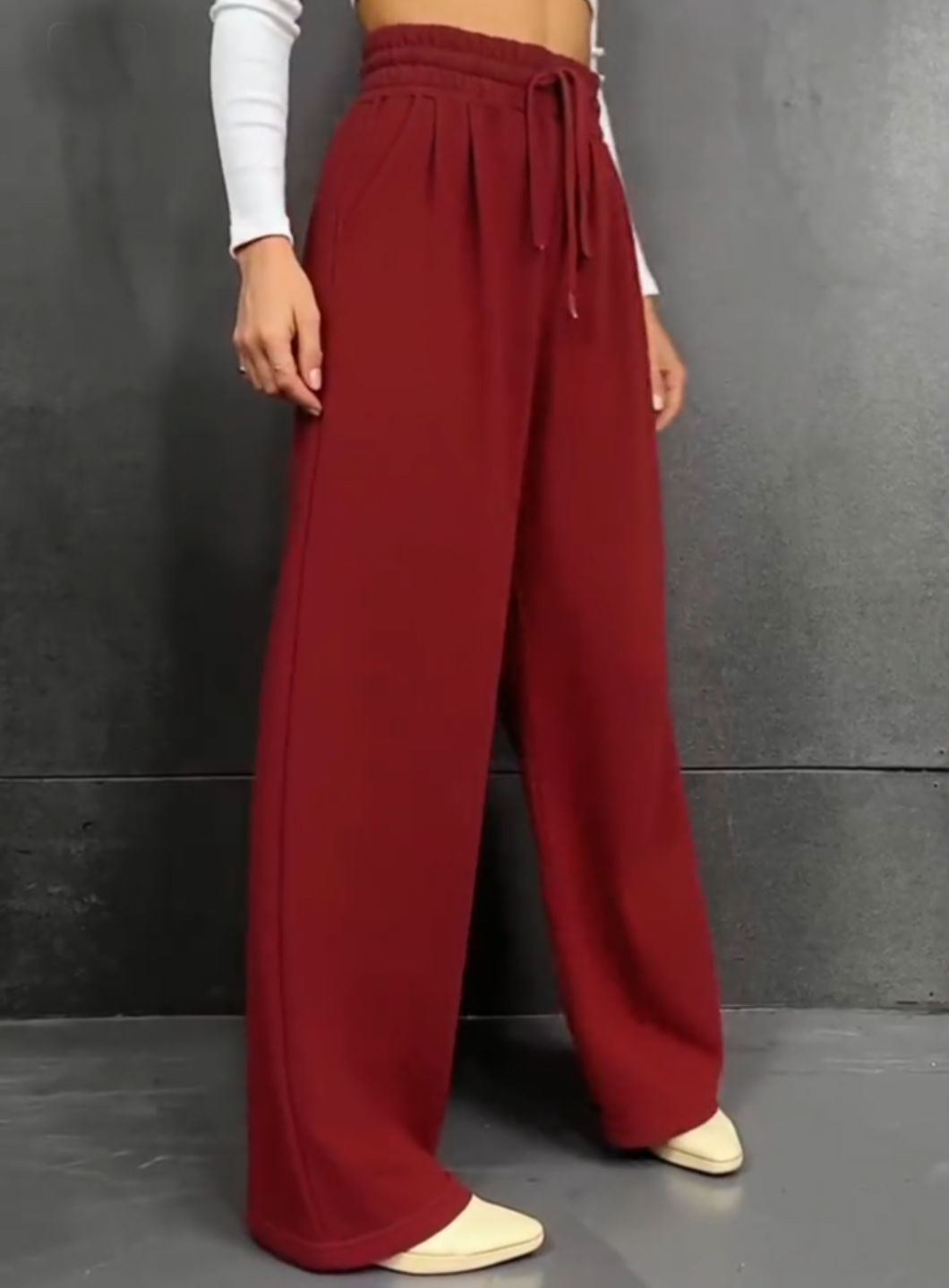 Trish | Lockere Hose mit weitem Bein