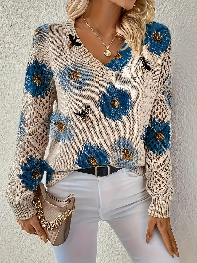 Tatyana Stilvolle Strickjacke Mit V-Ausschnitt