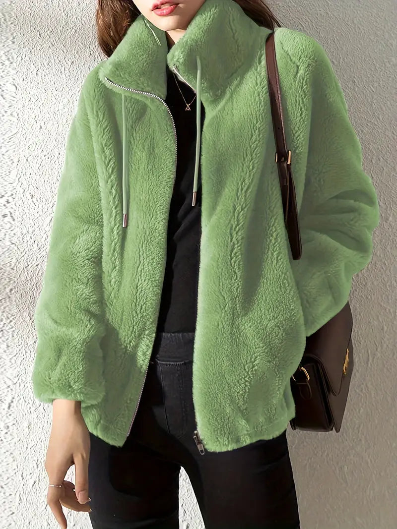 Maliza™ Stilvolle Fleece Jacke