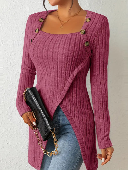 WANDA I ASYMMETRISCHES STRICKTOP