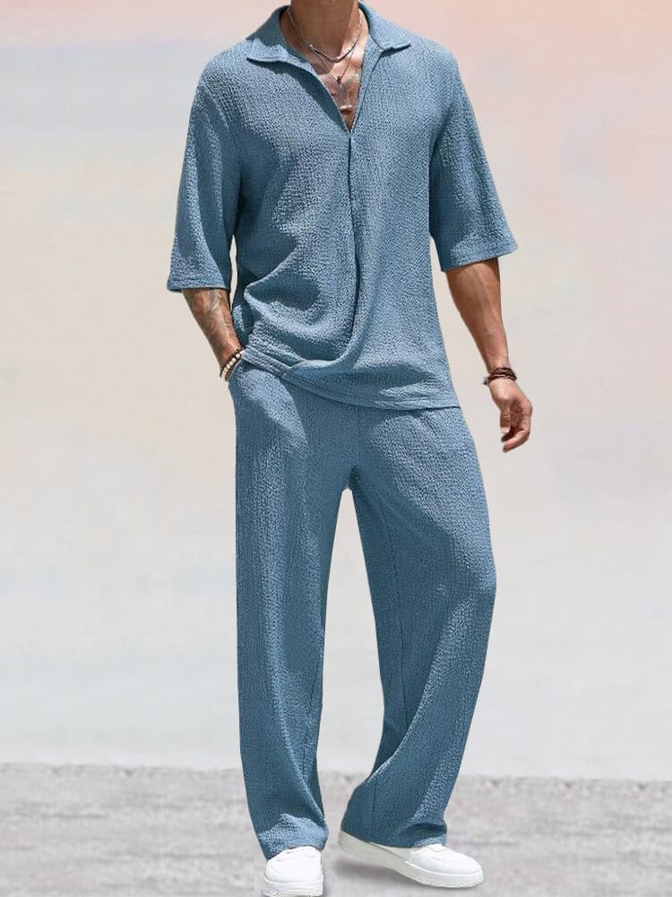 Silvan | Zweiteiler mit Poloshirt und Hose