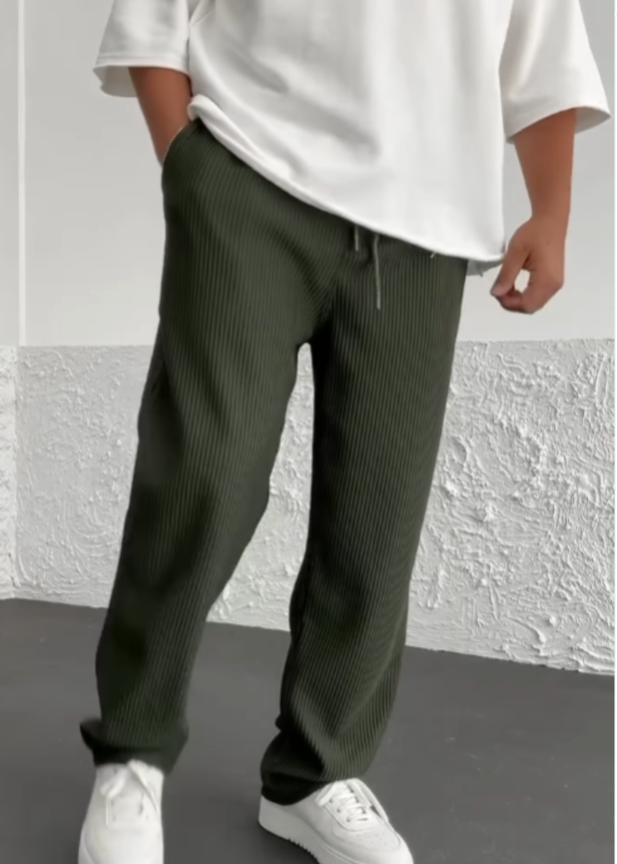 Wigand Comfort Gerippte Elasthan Hose