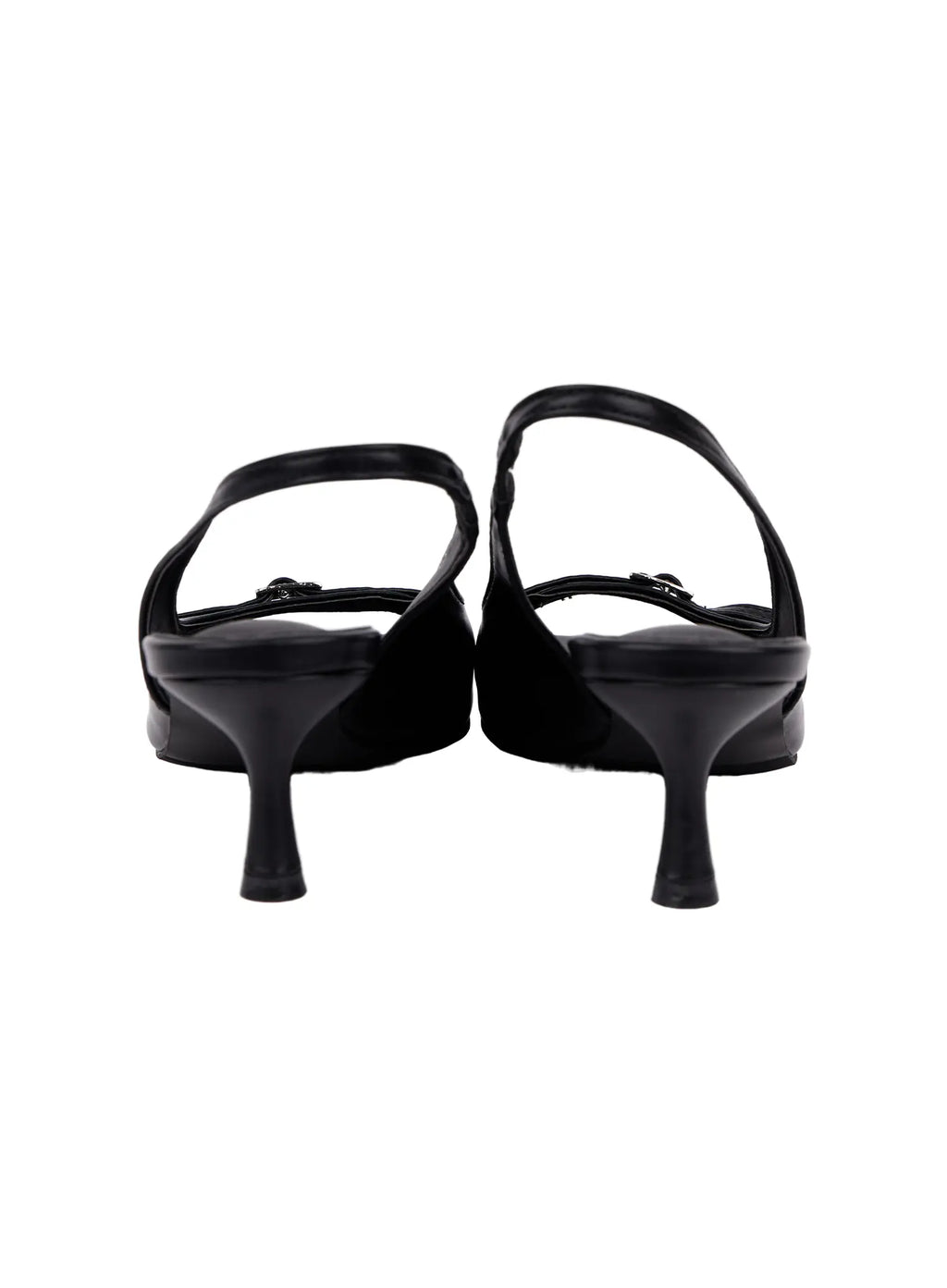 Schnallenriemen Kitten Heels Sandalen CA507