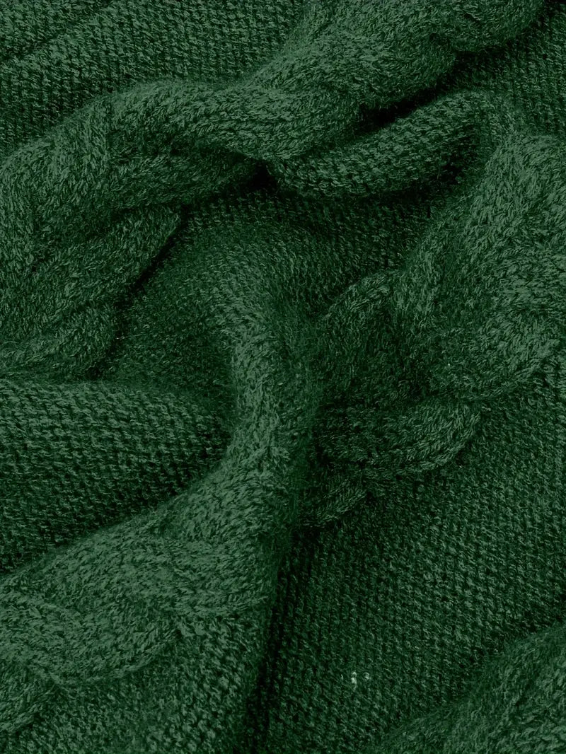 Narda Damen Rollkragen Kleid