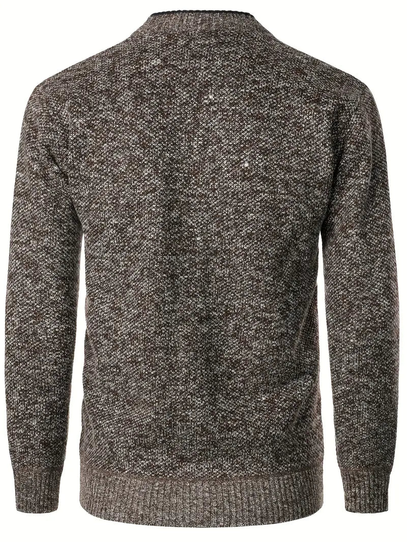 Fulton | Lässiger Strickpullover Mit Langen Ärmeln