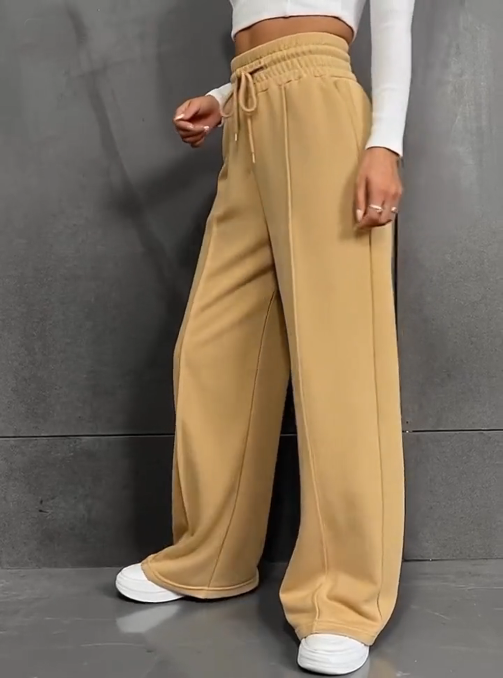 Trish | Straight Loose Sweatpants Wide-leg Pants Outdoor Casual Trousers