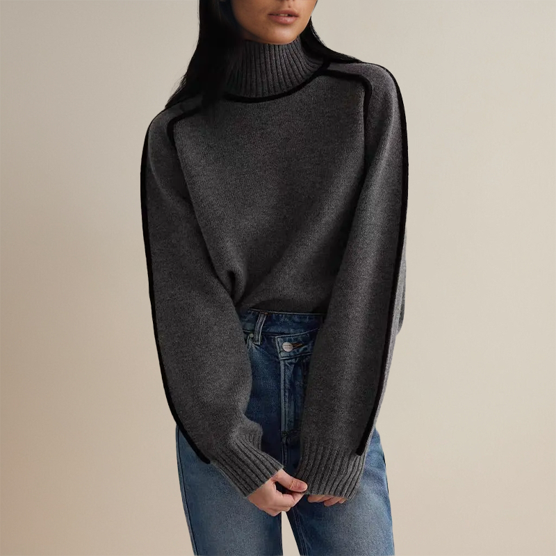 Lara | Pullover mit Rollkragen