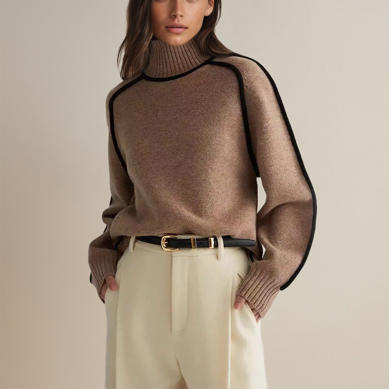 Lara | Pullover mit Rollkragen