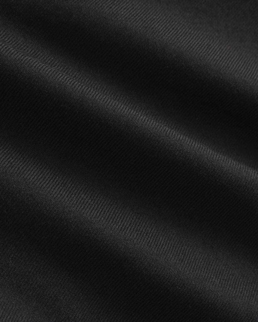 Mini-Wickelrock aus Tailor Twill | Schwarz