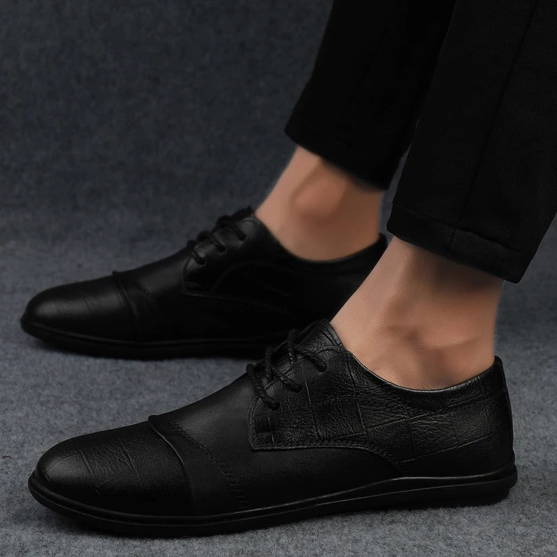 Elegante Leder-Dressschuhe