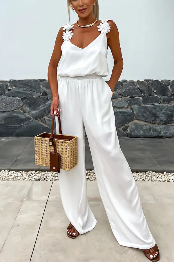 Cosima | Lässiger Overall mit Stickerei