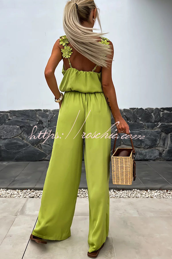 Cosima | Lässiger Overall mit Stickerei