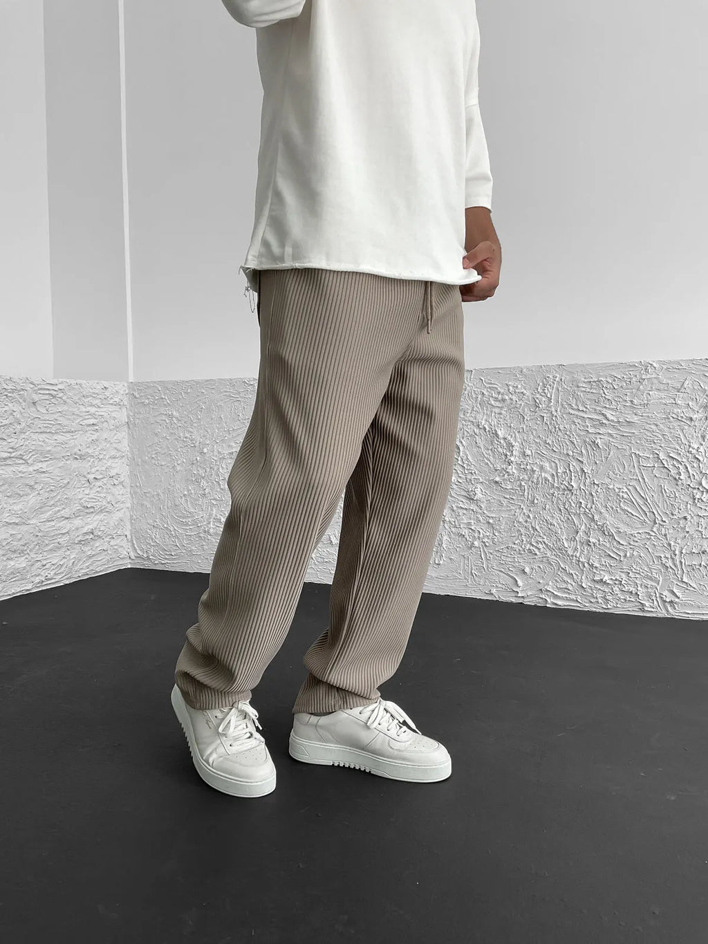 Wigand Comfort Gerippte Elasthan Hose