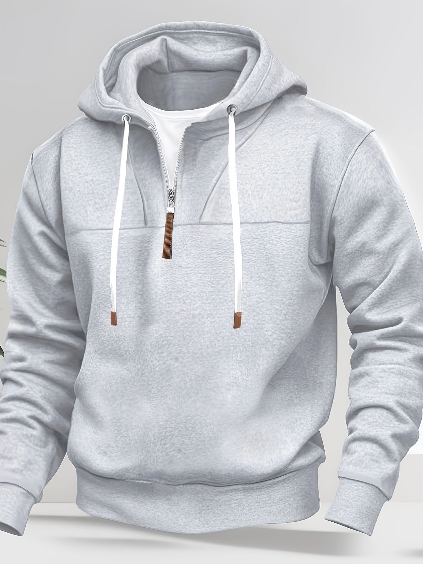Kolton – Kapuzenpullover Mit Halbem Reißverschluss