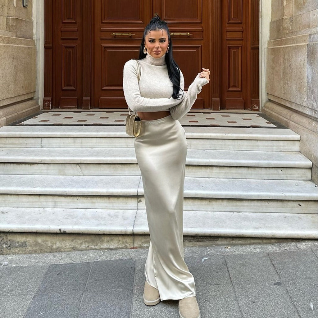 Schickes asymmetrisches Kleid
