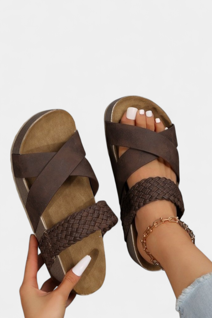 Sioraette | Low-Heel Comfort Slip-On Casual Shoes