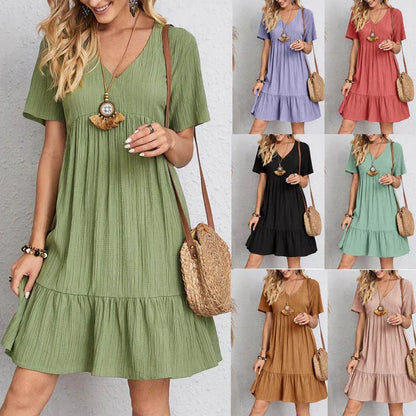 Solenne™ – Bohème Swing Kleid für Damen