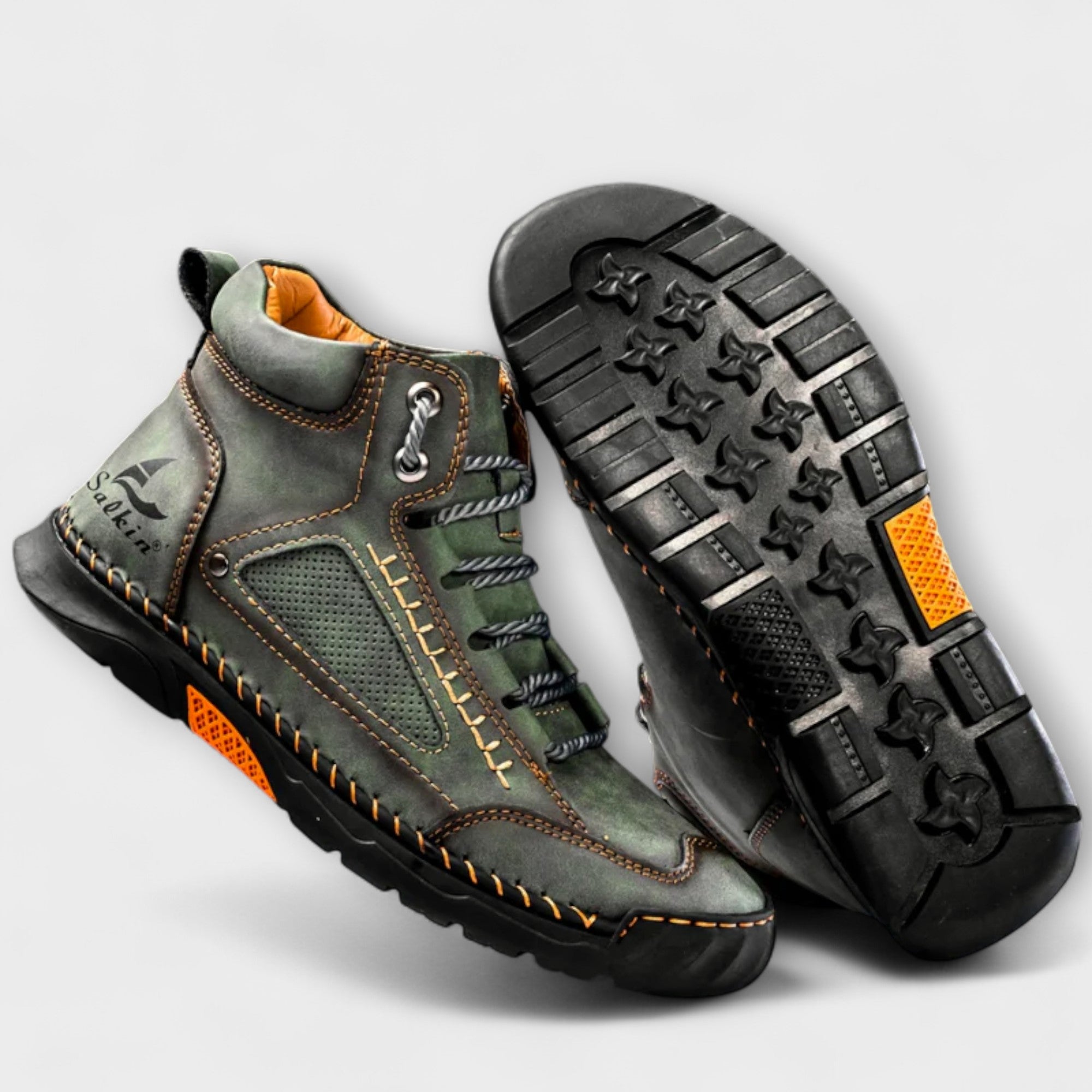 Brando | Hochformatige Lederstiefel