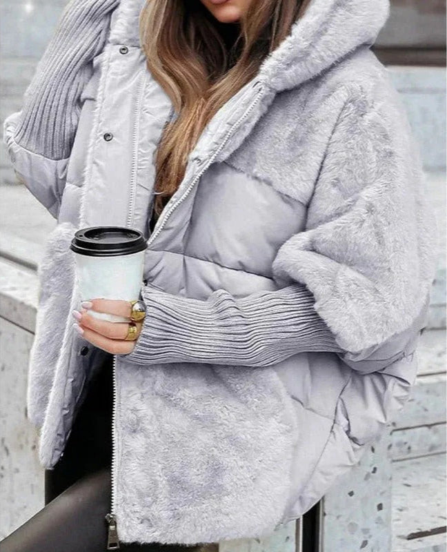 Marisa - Warme Daunenjacke mit Kapuze