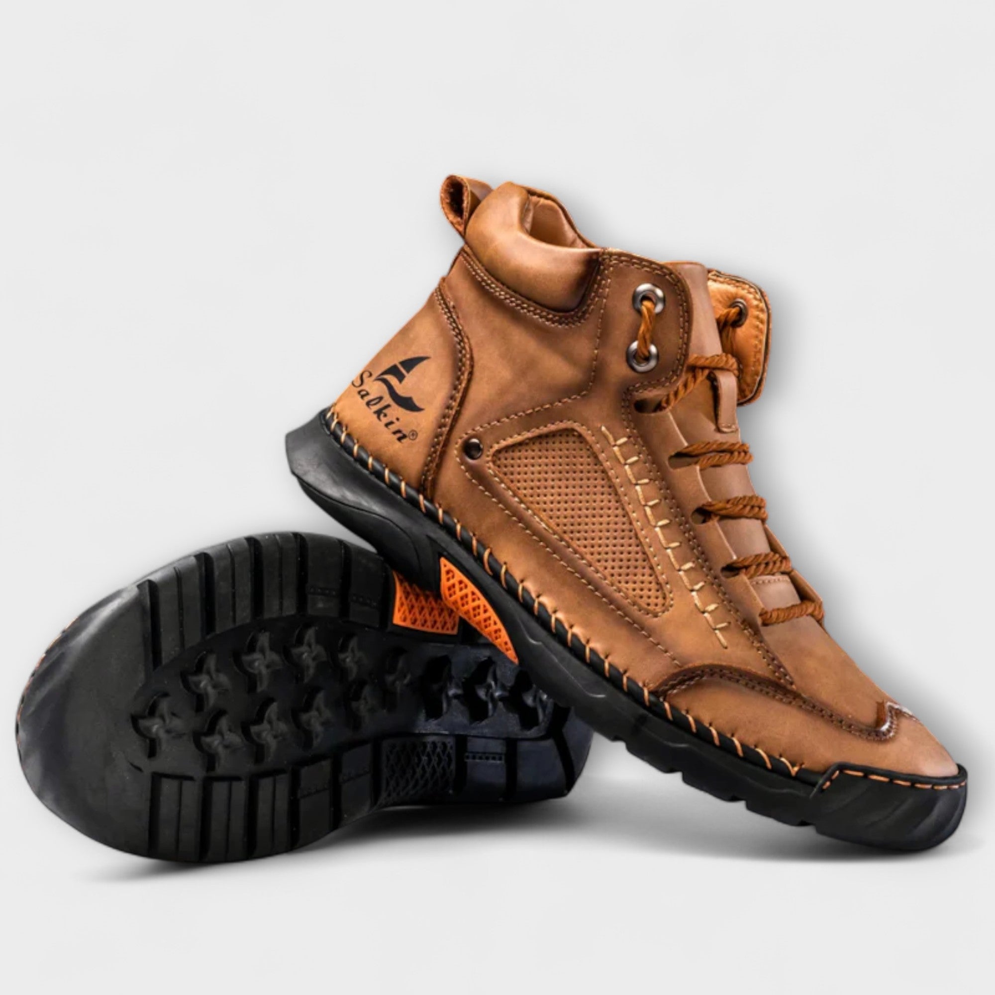 Brando | Hochformatige Lederstiefel