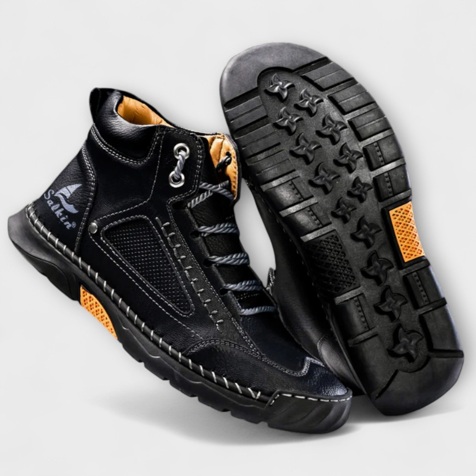 Brando | Hochformatige Lederstiefel