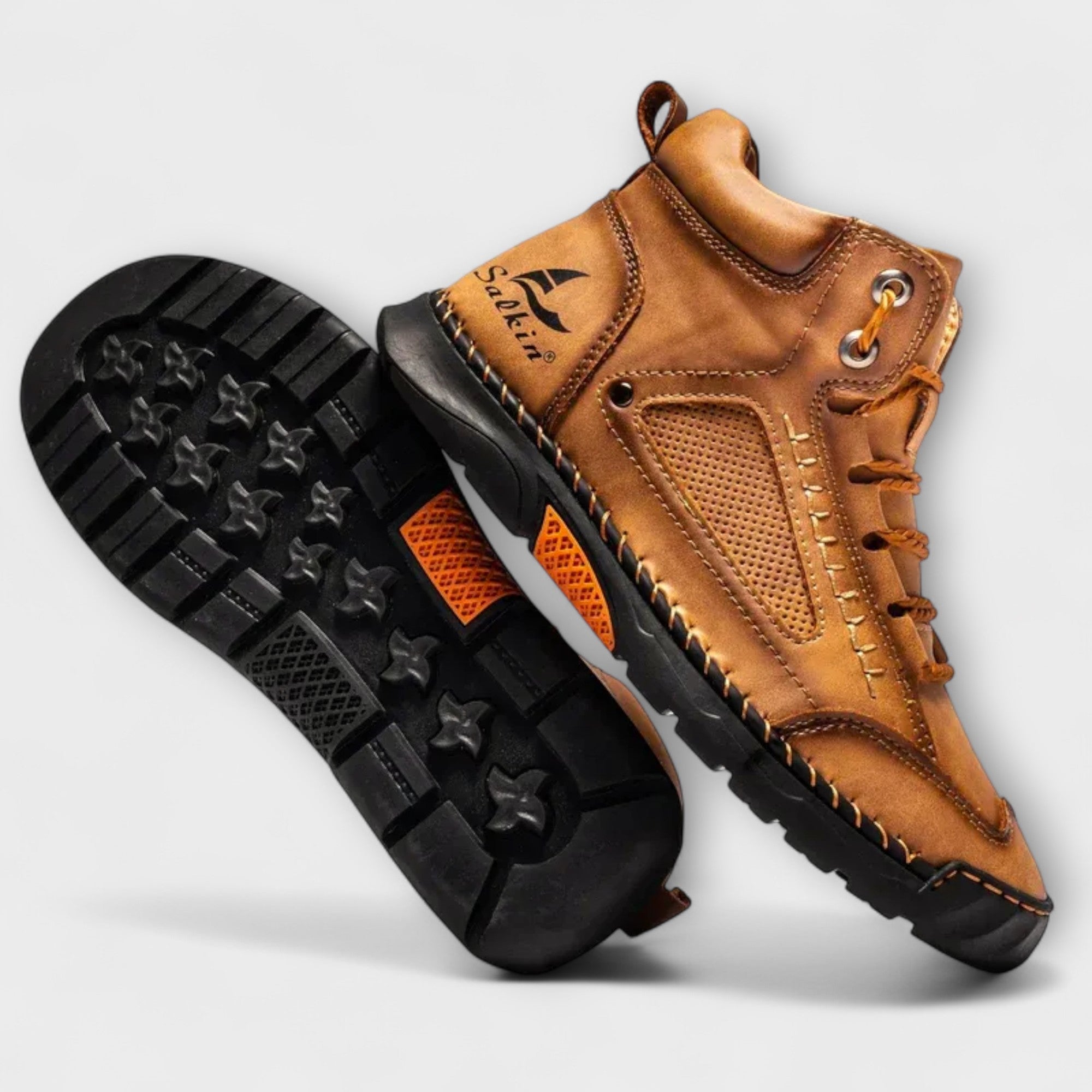 Brando | Hochformatige Lederstiefel