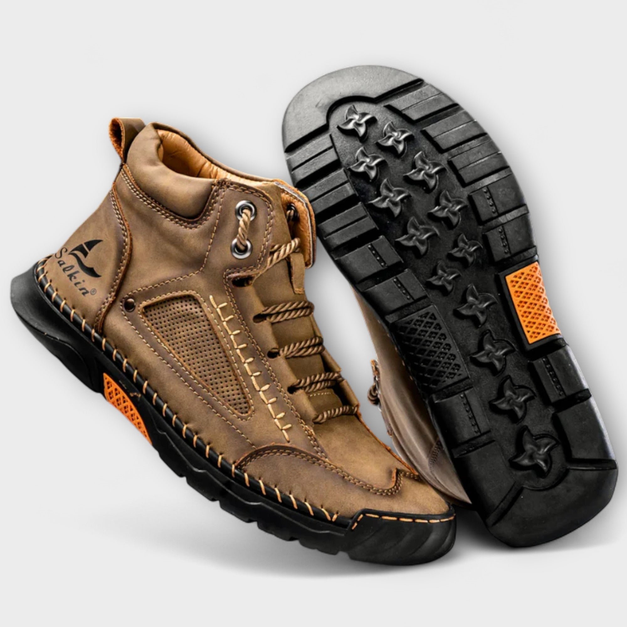 Brando | Hochformatige Lederstiefel
