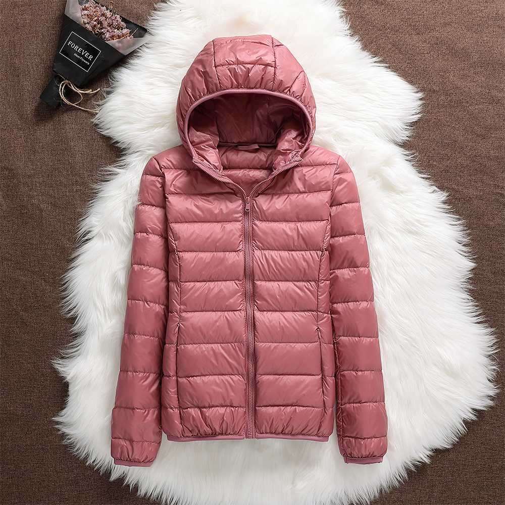 Nord | Premium-Jacke mit weißen Federn