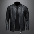 Klassische Lederjacke
